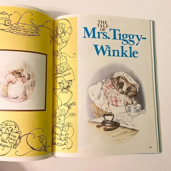 Vintage 1977 Peter Rabbit  and Other Stories by Beatrix Potter Castle Hardcover - Picture 15 of 16